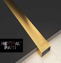 stainless-steel-u-shaped-Ti-champagne-gold-hairline-finish-inlays-manufacturer.webp