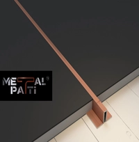 stainless-steel-u-shaped-Ti-rose-gold-hairline-finish-patti-manufacturer.webp