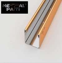 u-shaped-Ti-rose-gold-mirror-finish-profiles-manufacturer